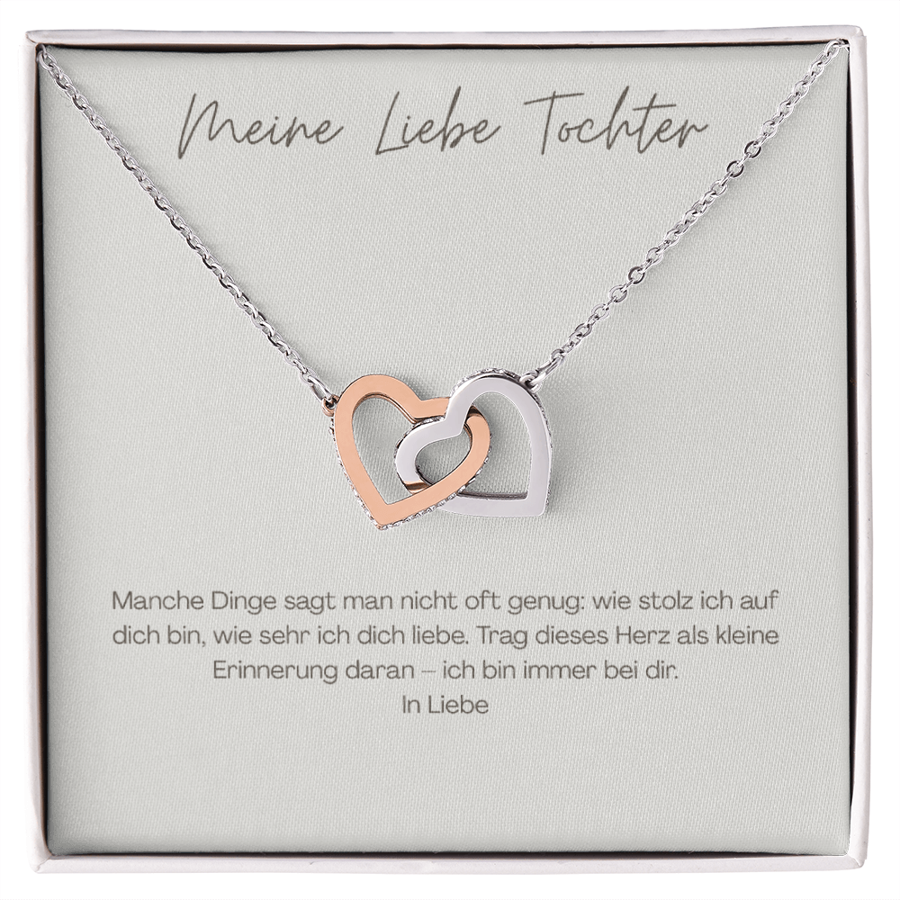 Unzertrennliche Herzen - Geschenk für deine Tochter