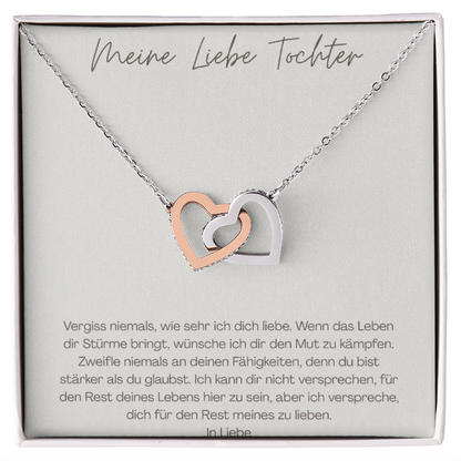 Unzertrennliche Herzen - Geschenk für deine Tochter