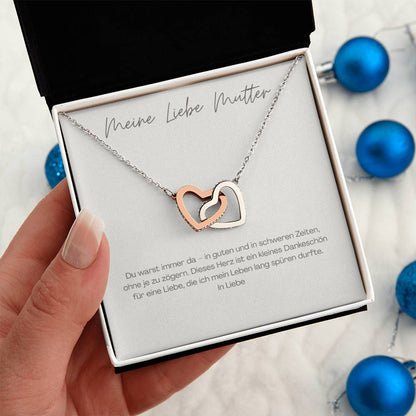 Unzertrennliche Herzen – Geschenk für Mama