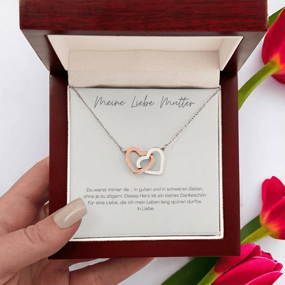 Unzertrennliche Herzen – Geschenk für Mama
